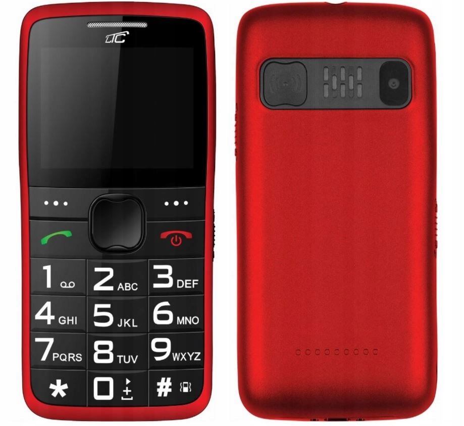 TELEFON LTC DLA SENIORA GŁOŚNY SOS DUŻE KLAWISZE LATARKA MOCNA BATERIA EAN (GTIN) 5902270768985