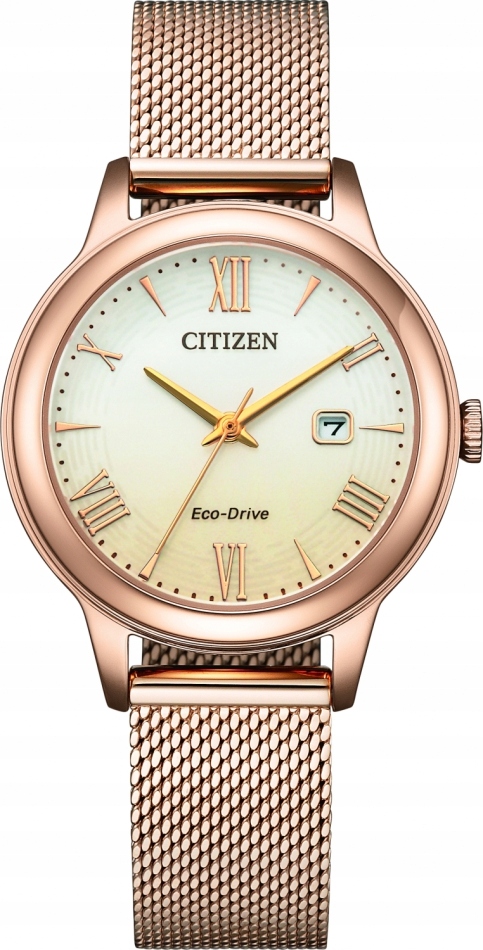 Dámské Hodinky Citizen EW2623-70P růžové zlato klasické šperky