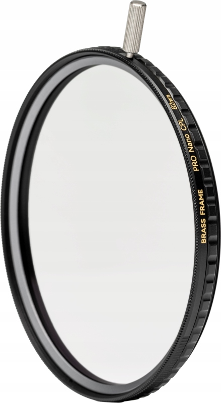 Cirkulární polarizační filtr True Color Cpl Pro Nano mosazný rám 82mm