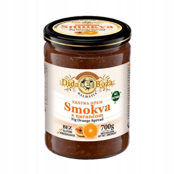 Levně Sada marmelád z fíků a pomerančů 6 x 700 g