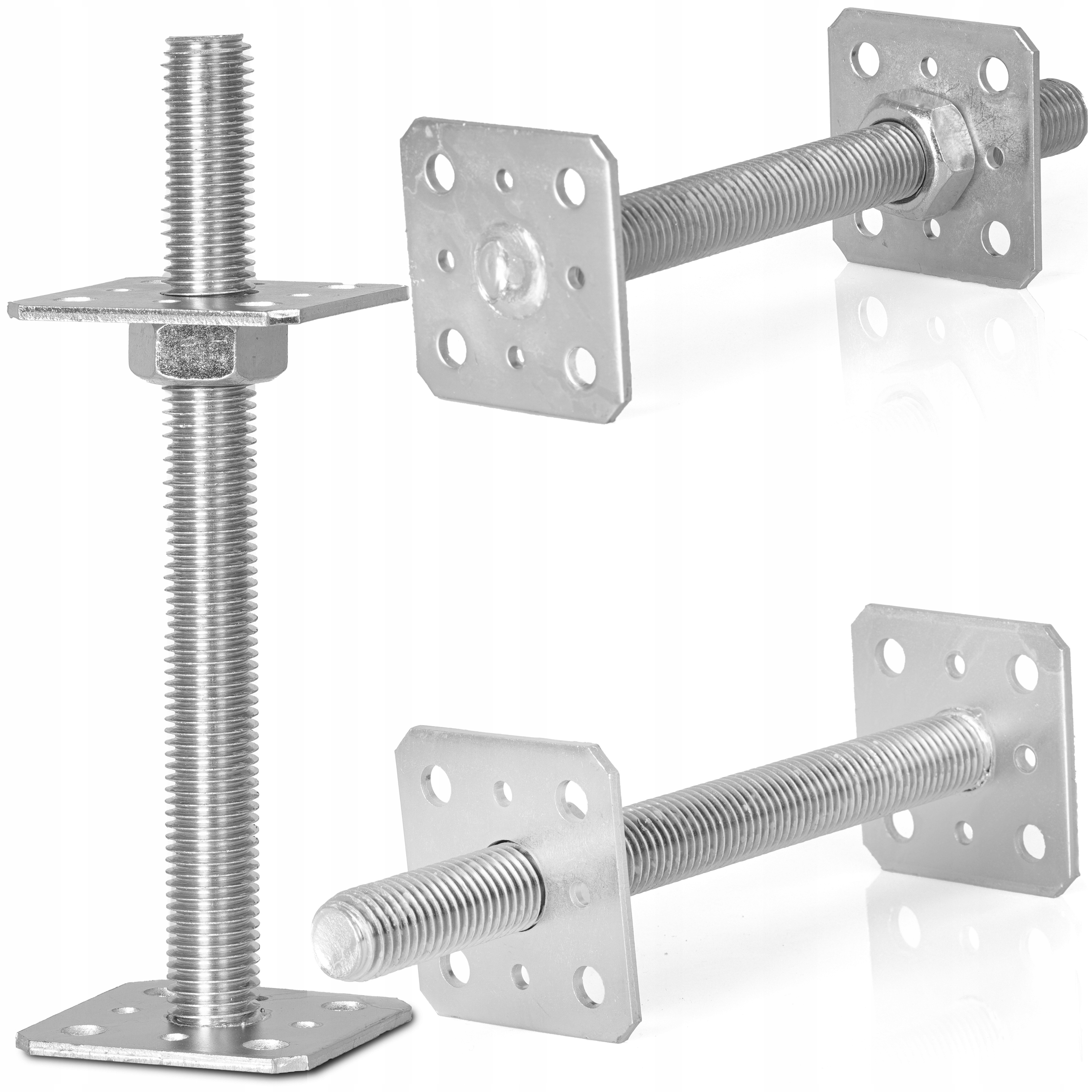 

Podstawa Słupa Regulowana Śruba M24 Kotwa 110x250