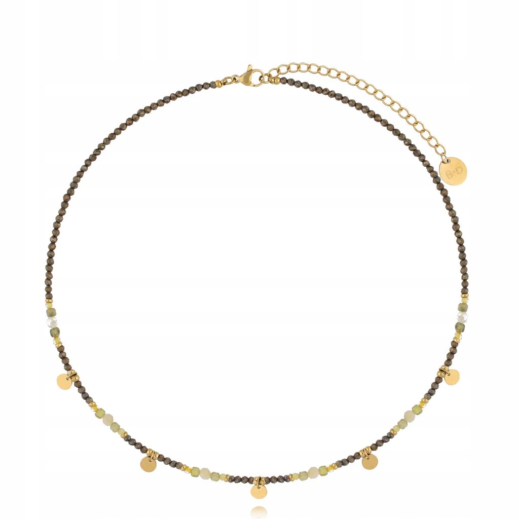 Dámský zlatý náhrdelník By Dziubeka 44 cm