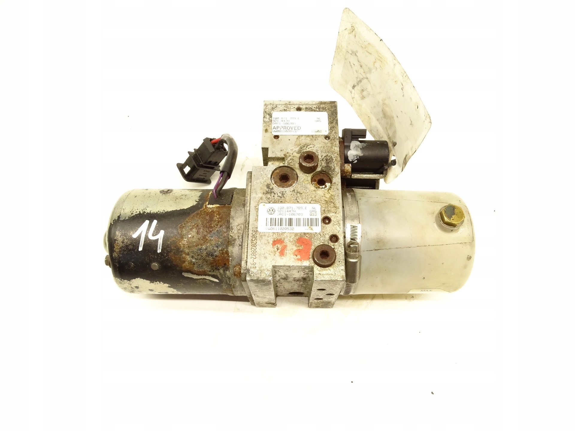 POMPA DACHU VOLKSWAGEN EOS 1Q0871789E CABRIO