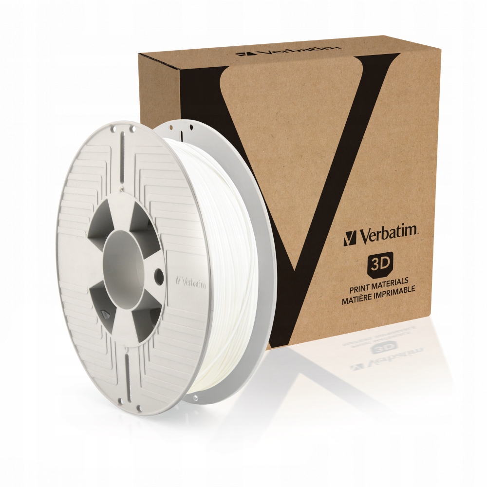 Filament poliwęglan Verbatim 1,75 mm 500 g biały