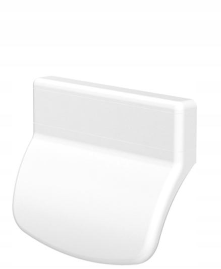 

Pochwyt Zatrzask Uchwyt Balkonowy Tworzywo Biały