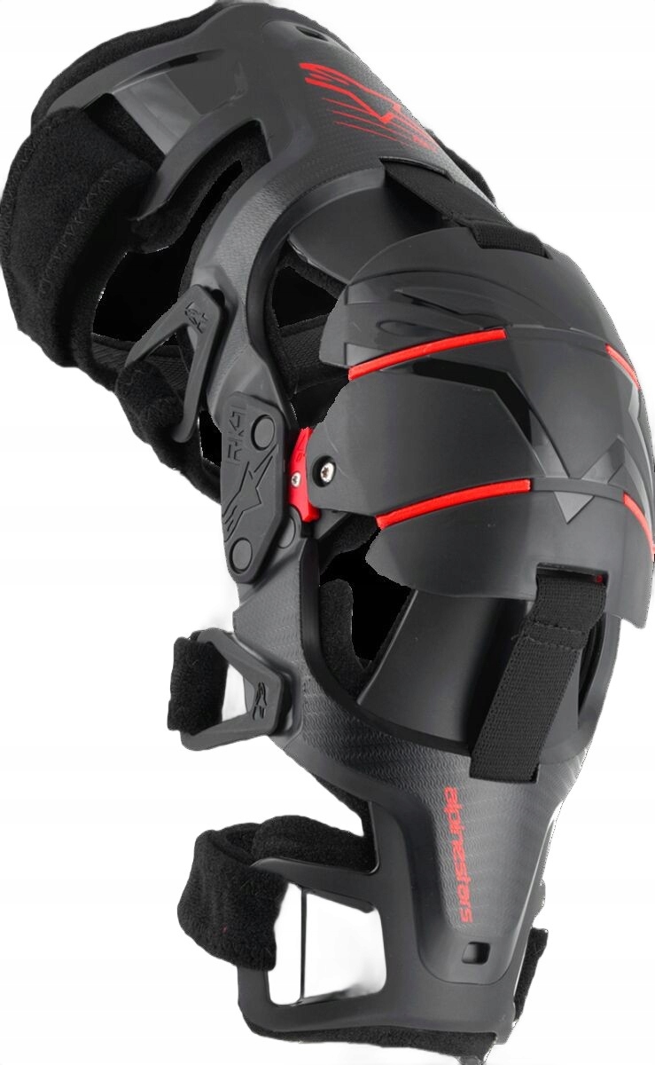 Kolenné Ortézy Alpinestars RK-1 Plasma Blk/rd L 6501725-13-LXL