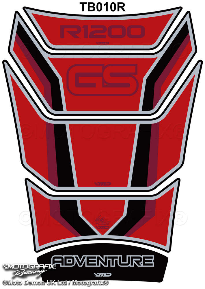 TANKPAD MOTOGRAFIX BMW R1200GS Adventure 2006-2013