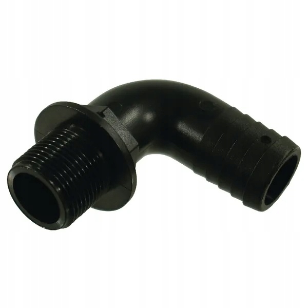

Złączka kątowa 90 °, 1/2", na wąż 20 mm Pcv