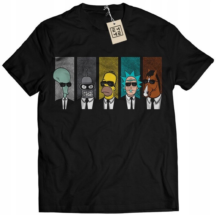 

Koszulka Męska T-shirt Simpson Rick M