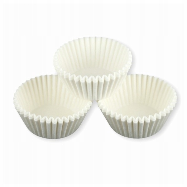 

Foremki Papilotki Mini 35x20 mm białe 100 szt