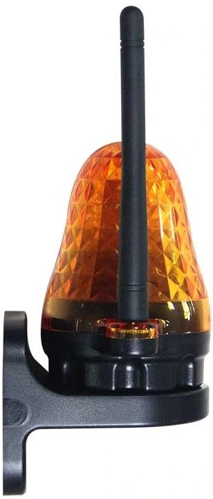 Lampa sygnalizacyjna LED z anteną, ostrzegawcza do bramy, kogut 12V - 230 V Kod producenta Lampa led