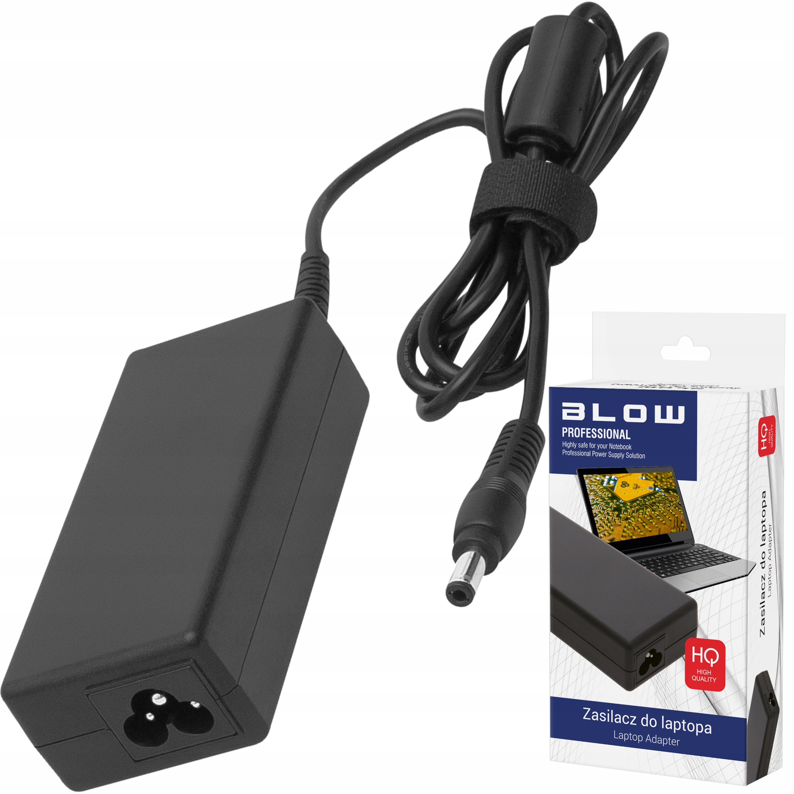 

Zasilacz do laptopa Toshiba 19V 65W 5,5x2,5 Blow