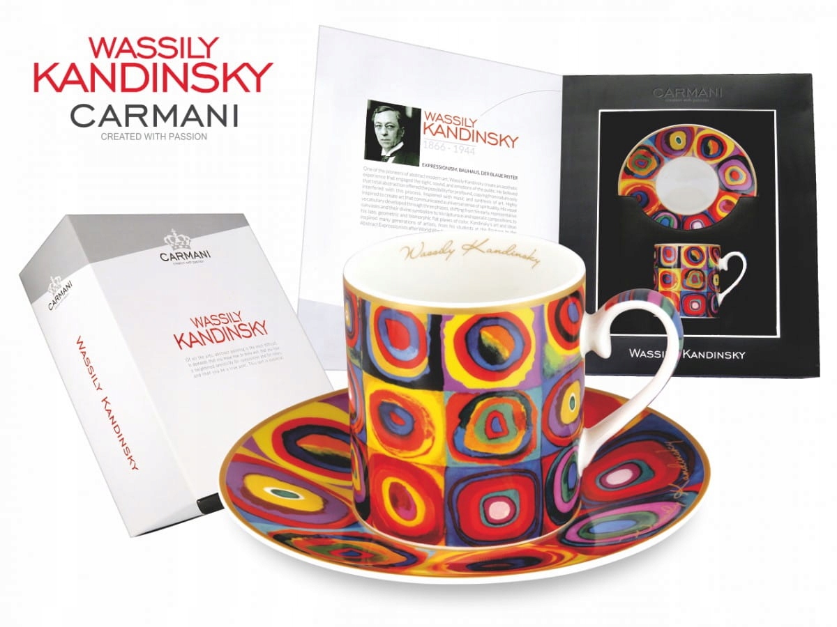 Carmani Šálek s podšálkem Wassily Kandinsky