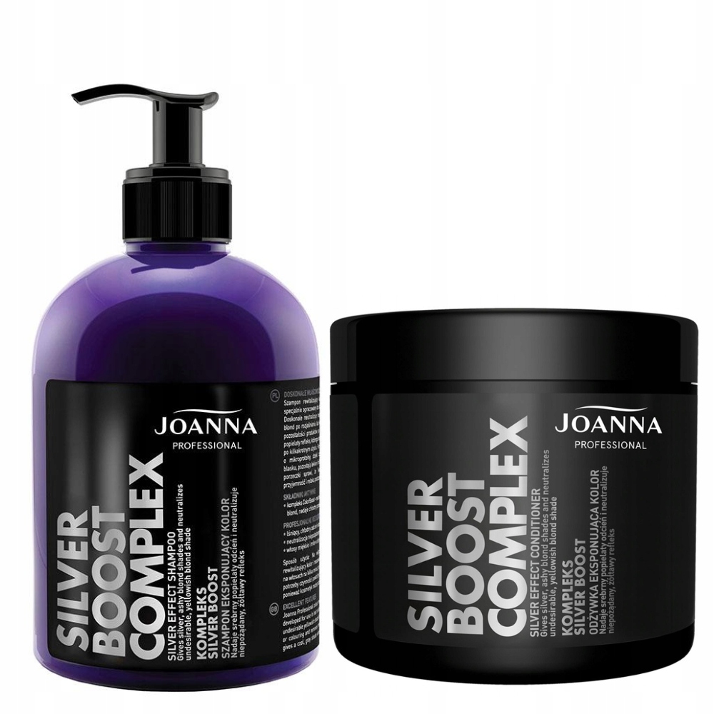 

Joanna Color Boost Silver Complex Odżywka Szampon