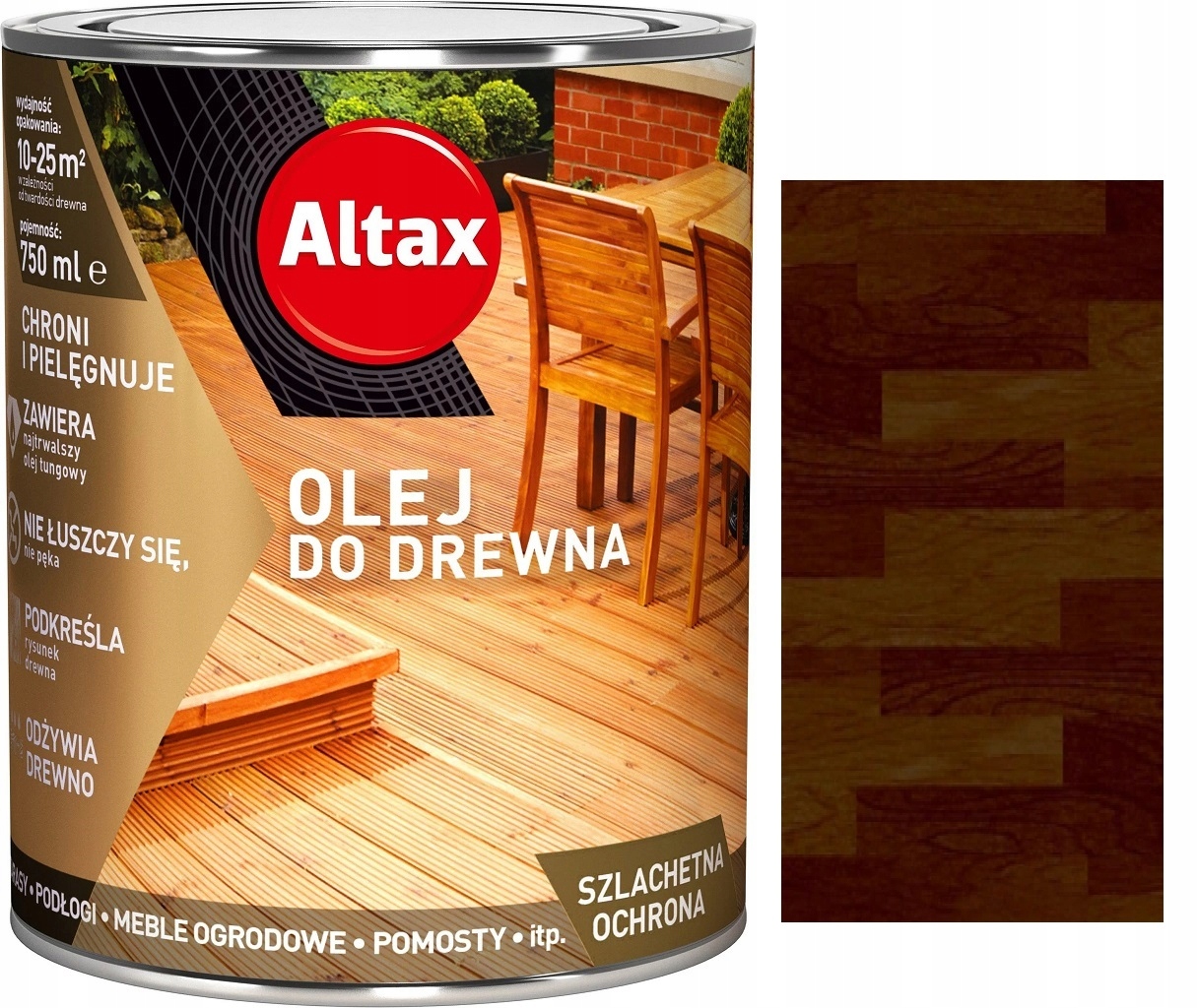 

Altax Olej Do Drewna Palisander Angielski 0.75L