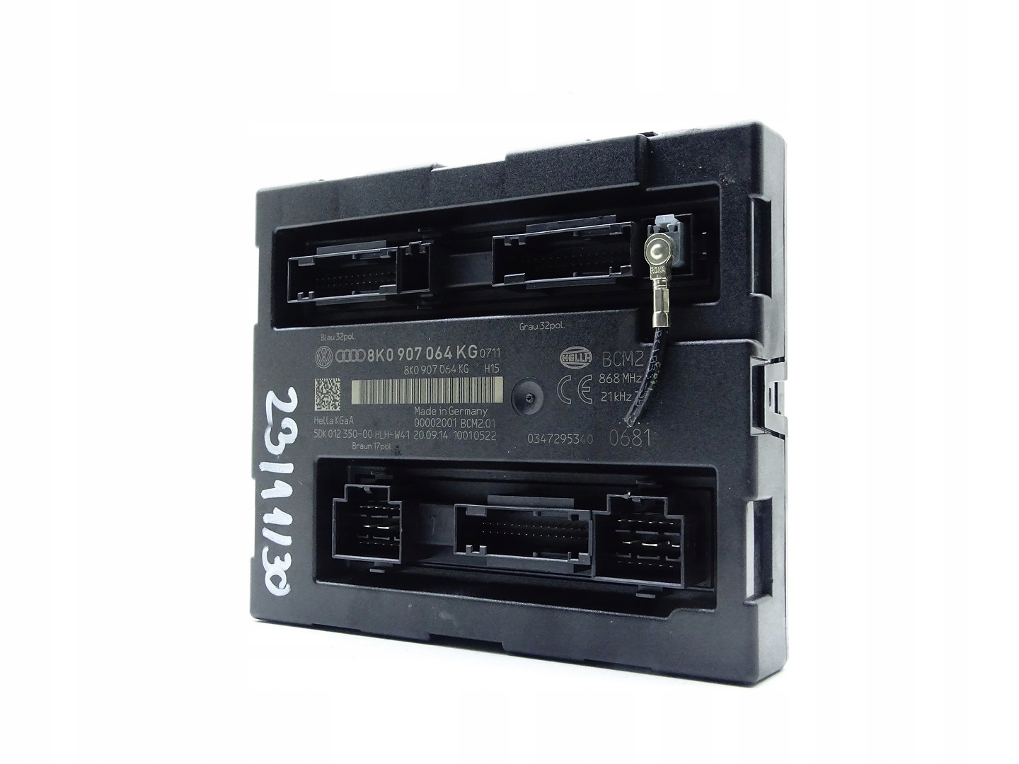 module control unit KOMFORTU BCM AUDI A4 B8 A5 8T LIFT 8K0907064KG