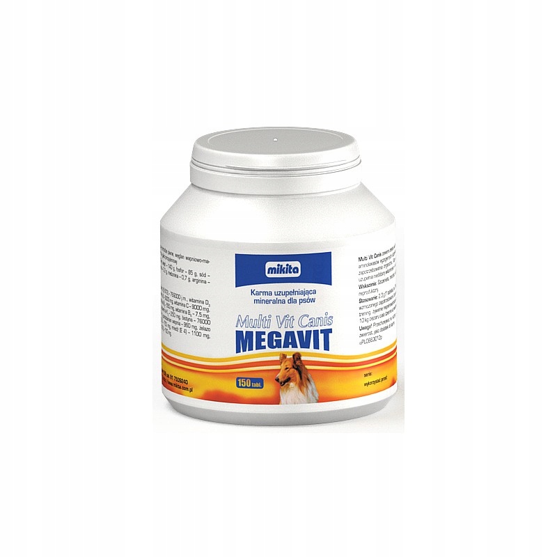 Mikita Multi Vit Canis Megavit 150 tabletek