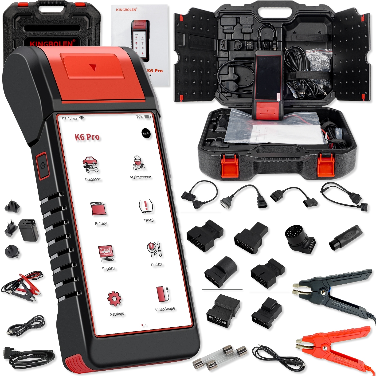 Interface Diagnostyczny Programowanie Tpms Tester Akumulatorów Z Drukarką