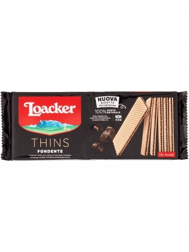 Levně 4x Oplatky Fondente Thins 150 g Loacker