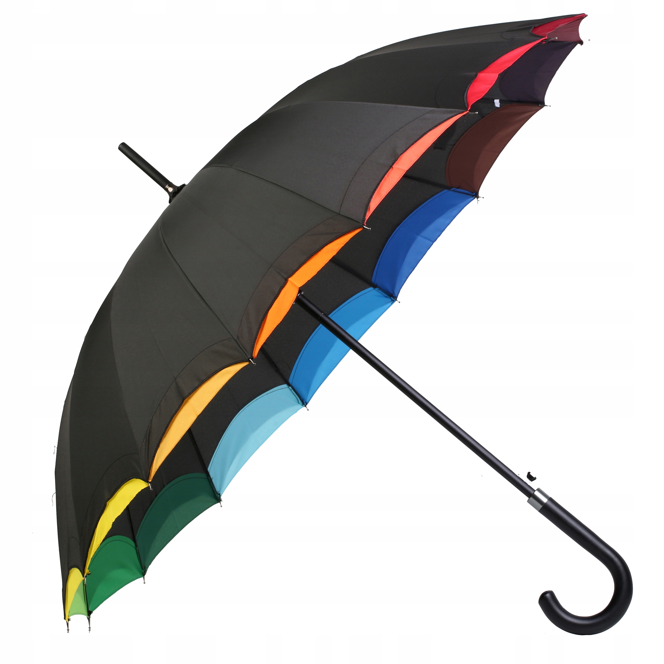 

parasol damski parasolka damska tęczowa tęcza 16r.