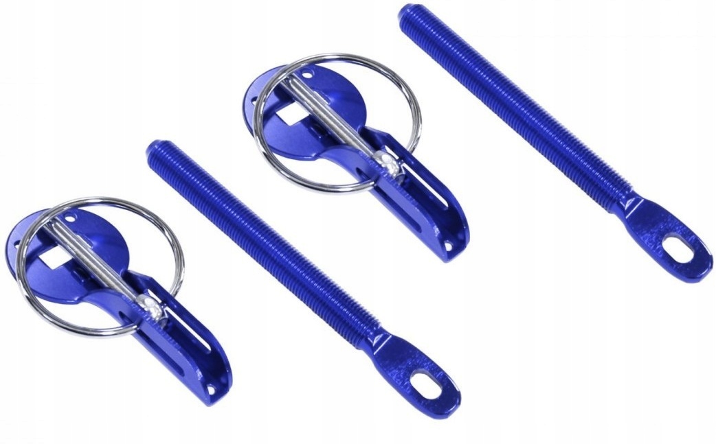 ZAPINKI MASKI KOMPLET UNIWERSALNE NIEBIESKIE SLIDE EAN (GTIN) 5903713155294