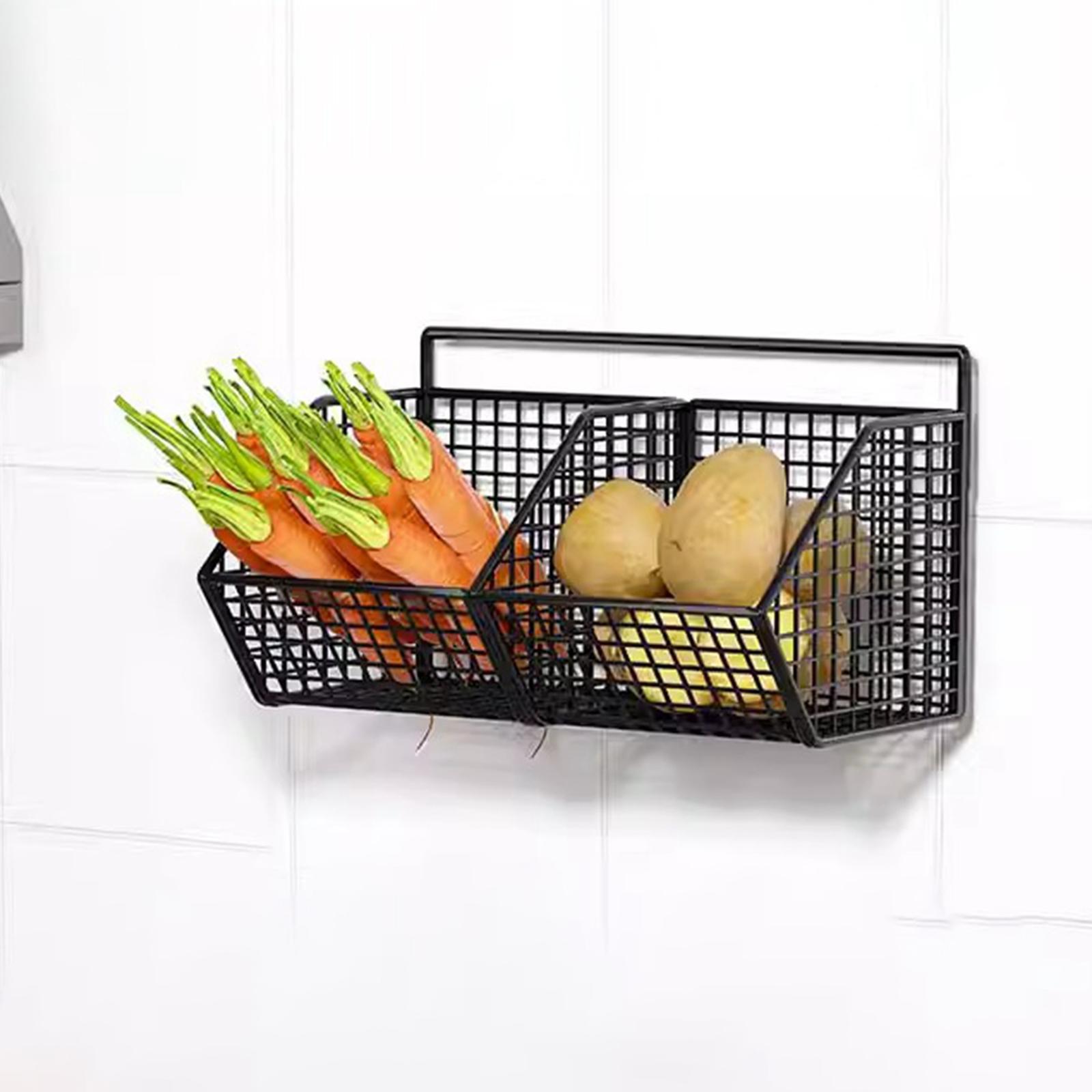 Kosze wiszące na ścianie Naścienny organizer ścien Elementy zestawu adaptery