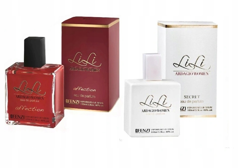 JFenzi Lili Ardagio Secret Lili Ardagio Affection 2x100 ml Edp Set