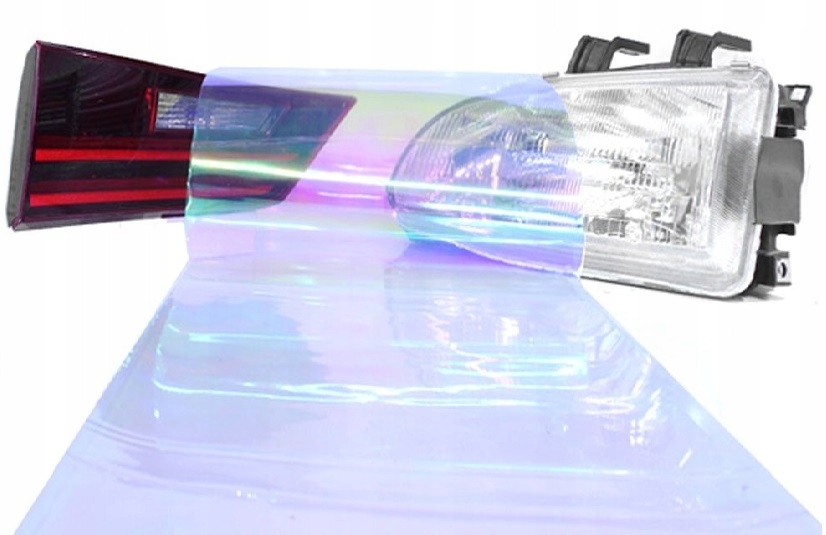 

Folia Na Lampy Xenon Kameleon Bezbarwna 30x100