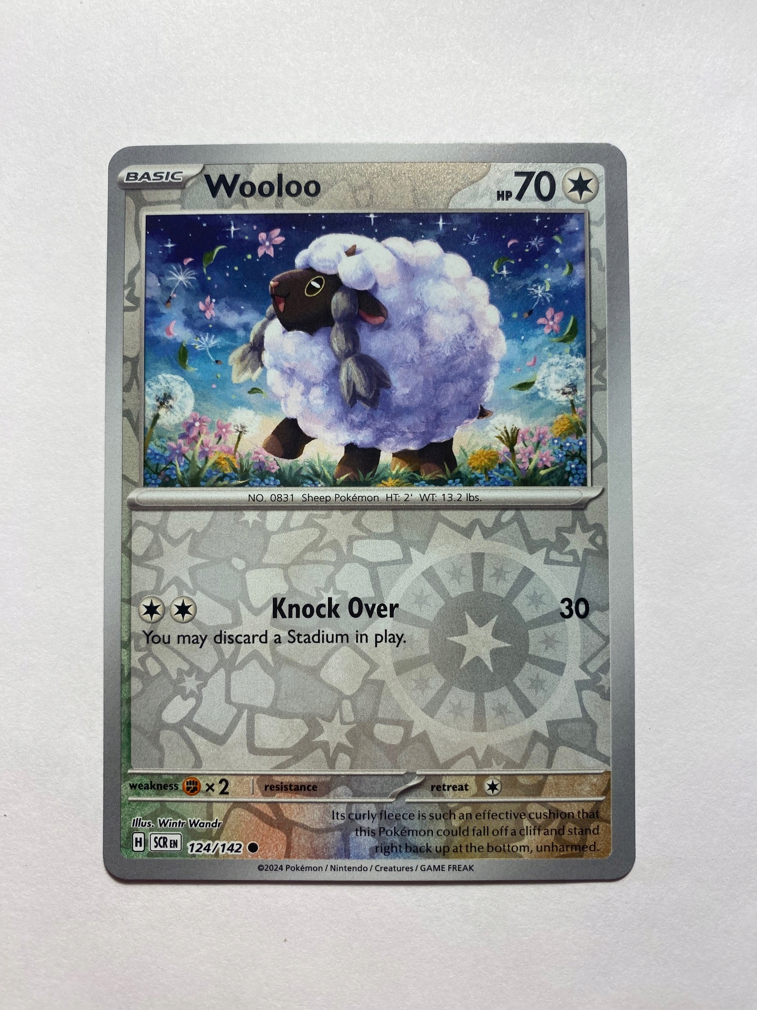 Stellar Crown Reverse 124/142 Wooloo