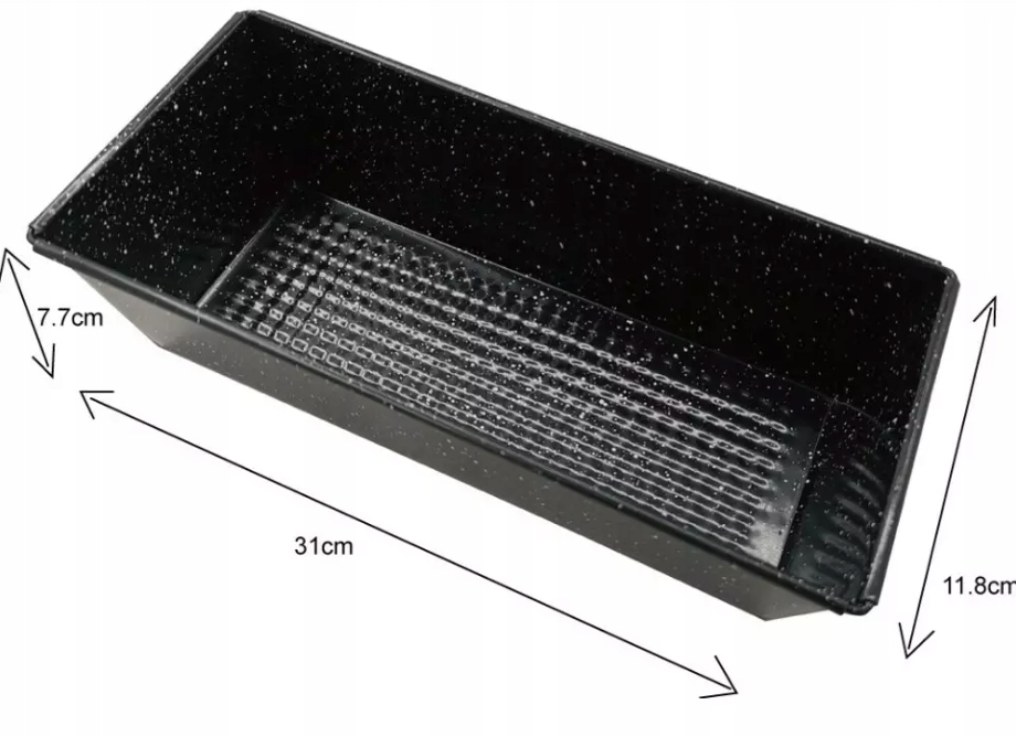 BLACHA DO PIECZENIA FORMA Keksówka 11,8 x 31 cm Rodzaj keksówka