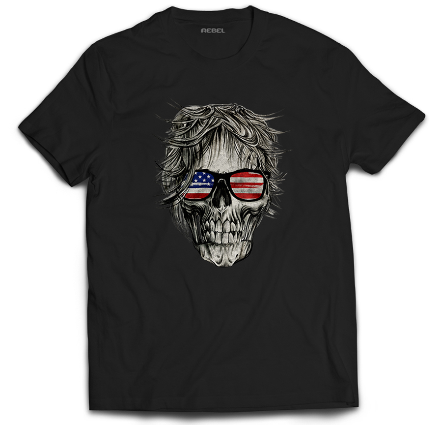 

Czacha Skull Jagger Koszulka Prezent Śmieszne 4XL