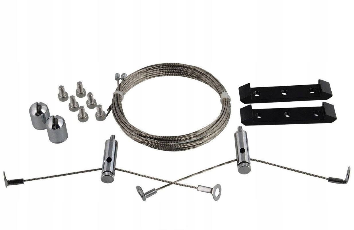 Levně Sada Pro Zavěšení Osvětlovací Lišty Mořského Akvária, Držák Lana