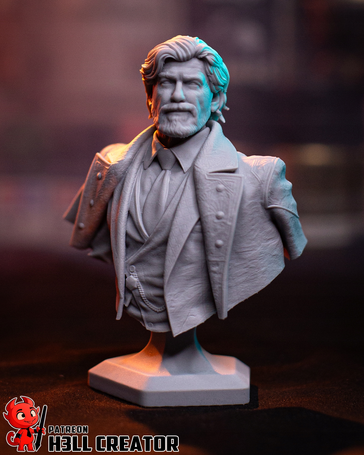 Figurka Renoir Clair Obscur Expedition Popiersie 33 H3ll Creator 3D tisk