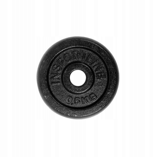 

Obciążenie Talerz Żeliwo 30mm Insportline 0,5KG