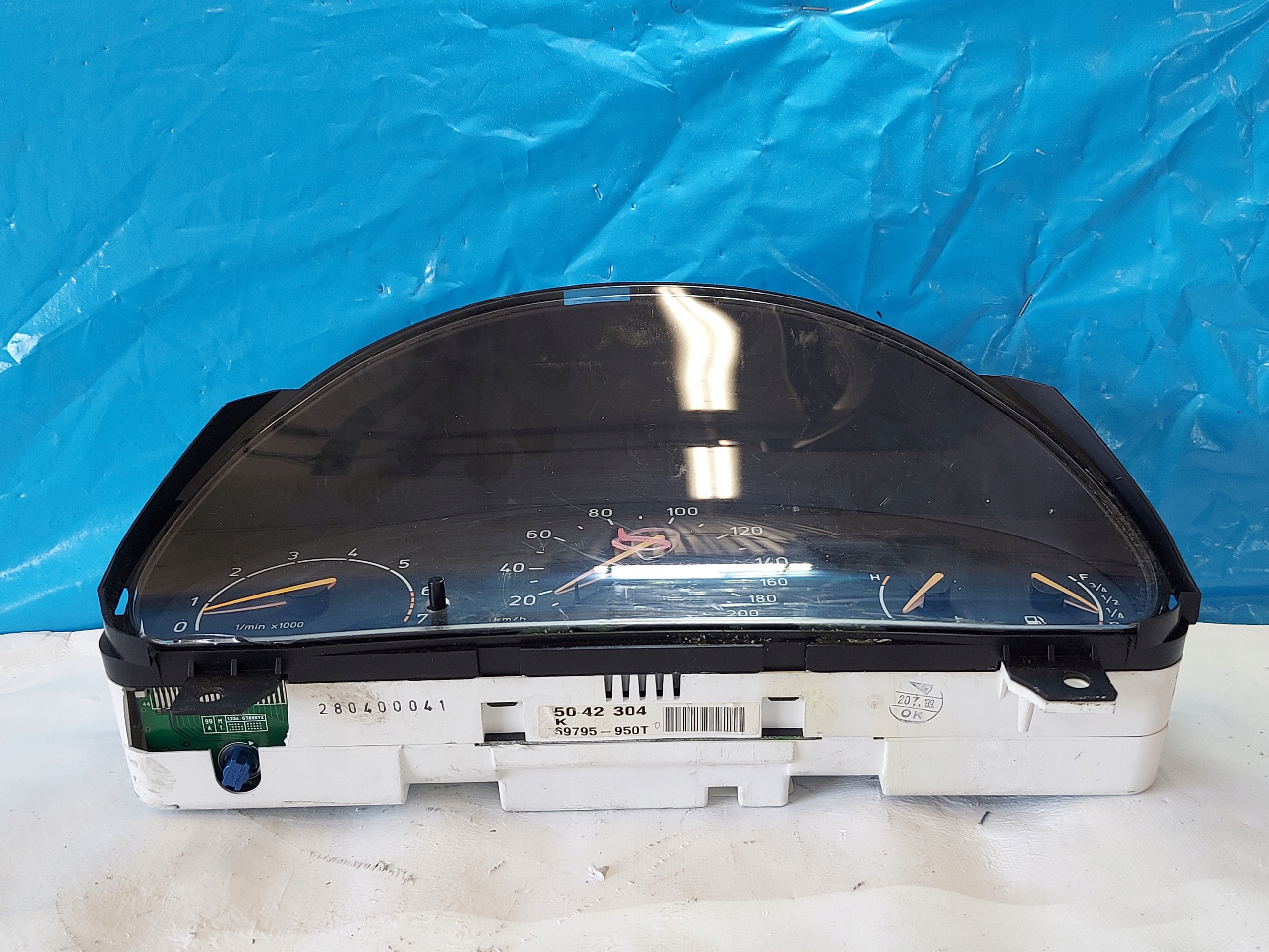 dials clock SAAB 9-3 2.0 T 5042304