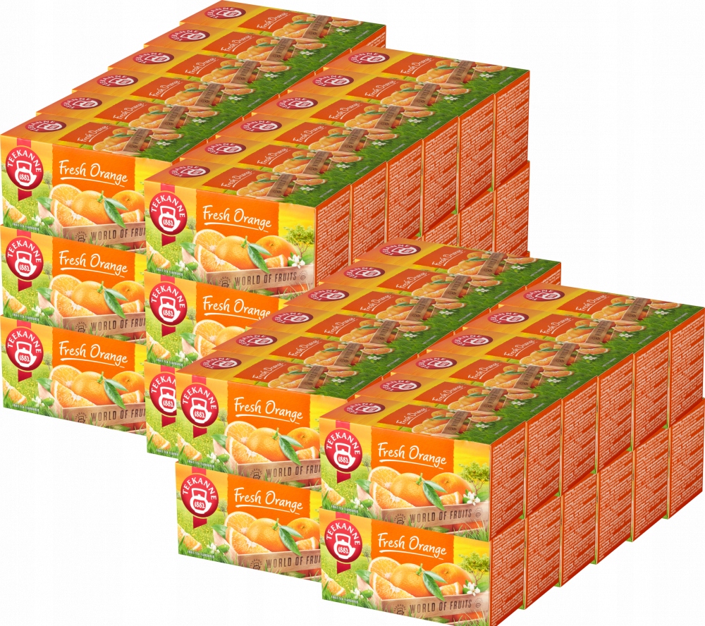 Herbata Owocowa Teekanne Fresh Orange Pomarańcza 20 torebek x60