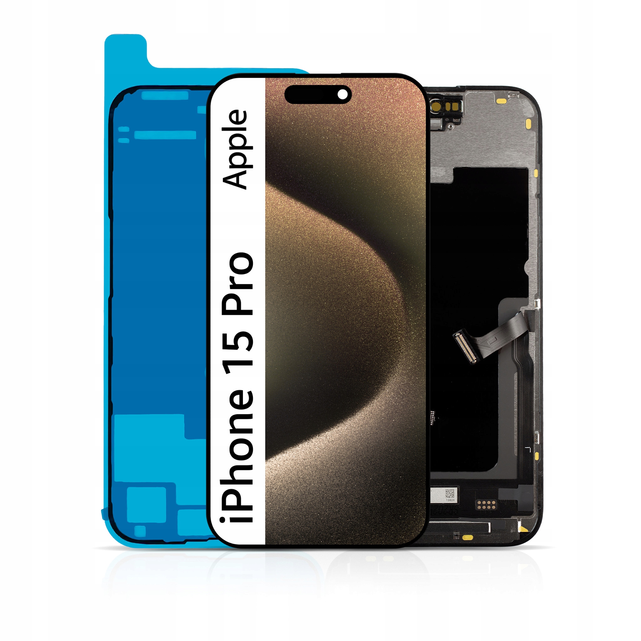 Incell Jk pre iPhone 15 Pro LCD displej Digitizer Dotyk Darček