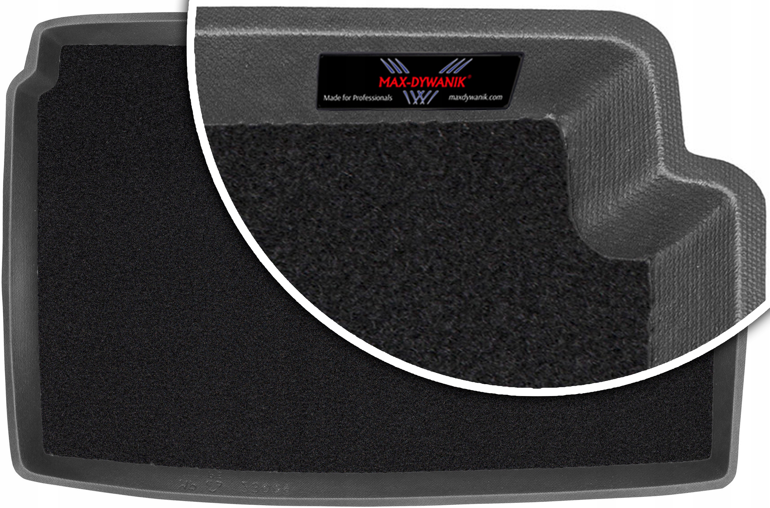 Opel Corsa F Hatchback 2019 – Koberec do zavazadlového prostoru s velurovou podložkou