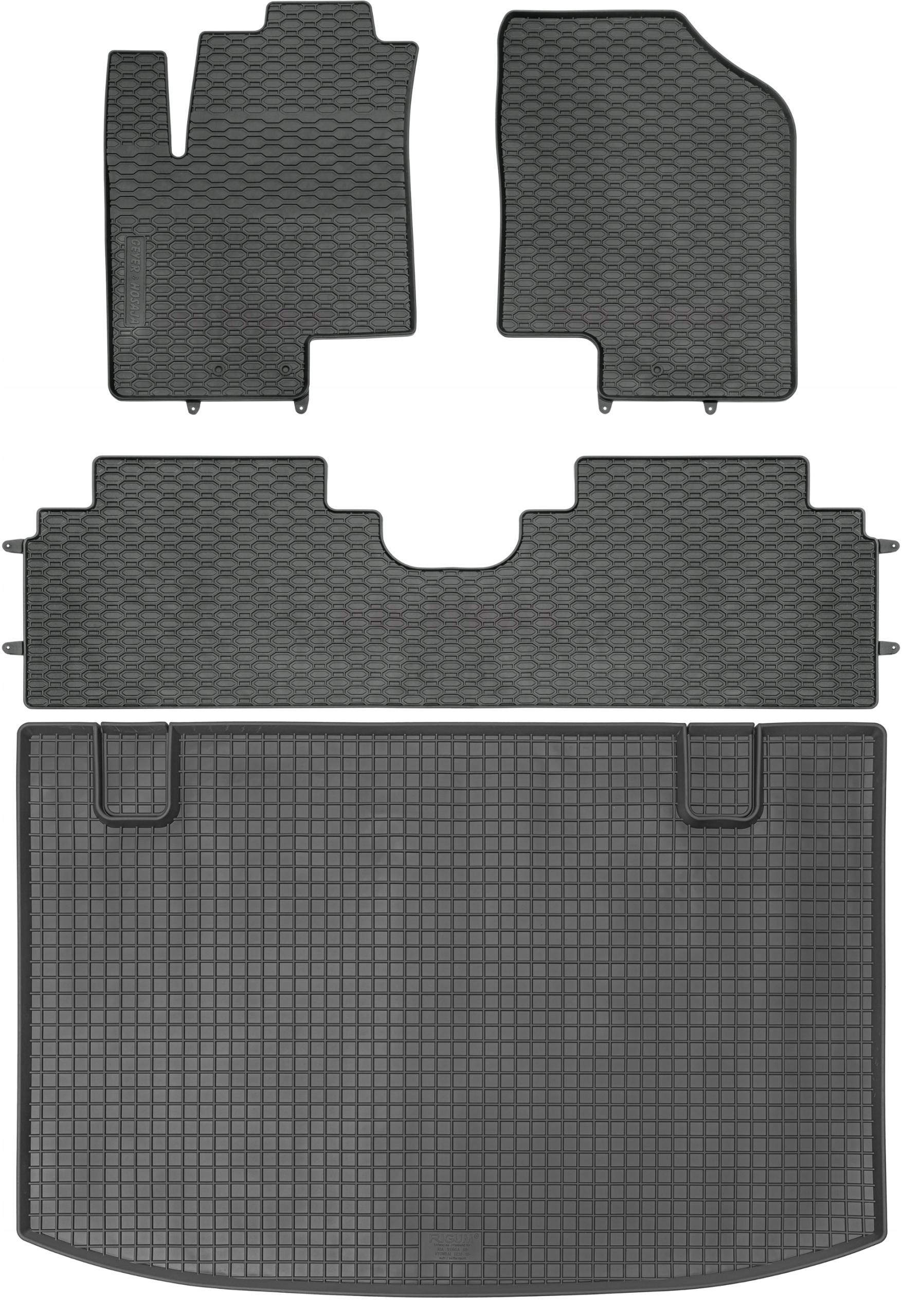 Kia Venga Suv 2009-2019 Koberce rohožka do auta