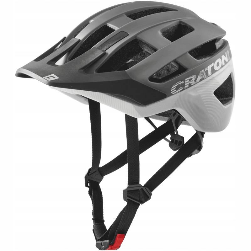 Cratoni Přilba AllRace šedo-bílá mat 2021 S-m (52-57 cm)