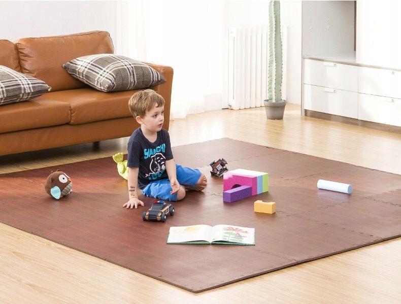 DUŻE PUZZLE PIANKOWE MATA PIANKOWA 62x62CM 4 SZT. Certyfikaty, opinie, atesty CE EN 71