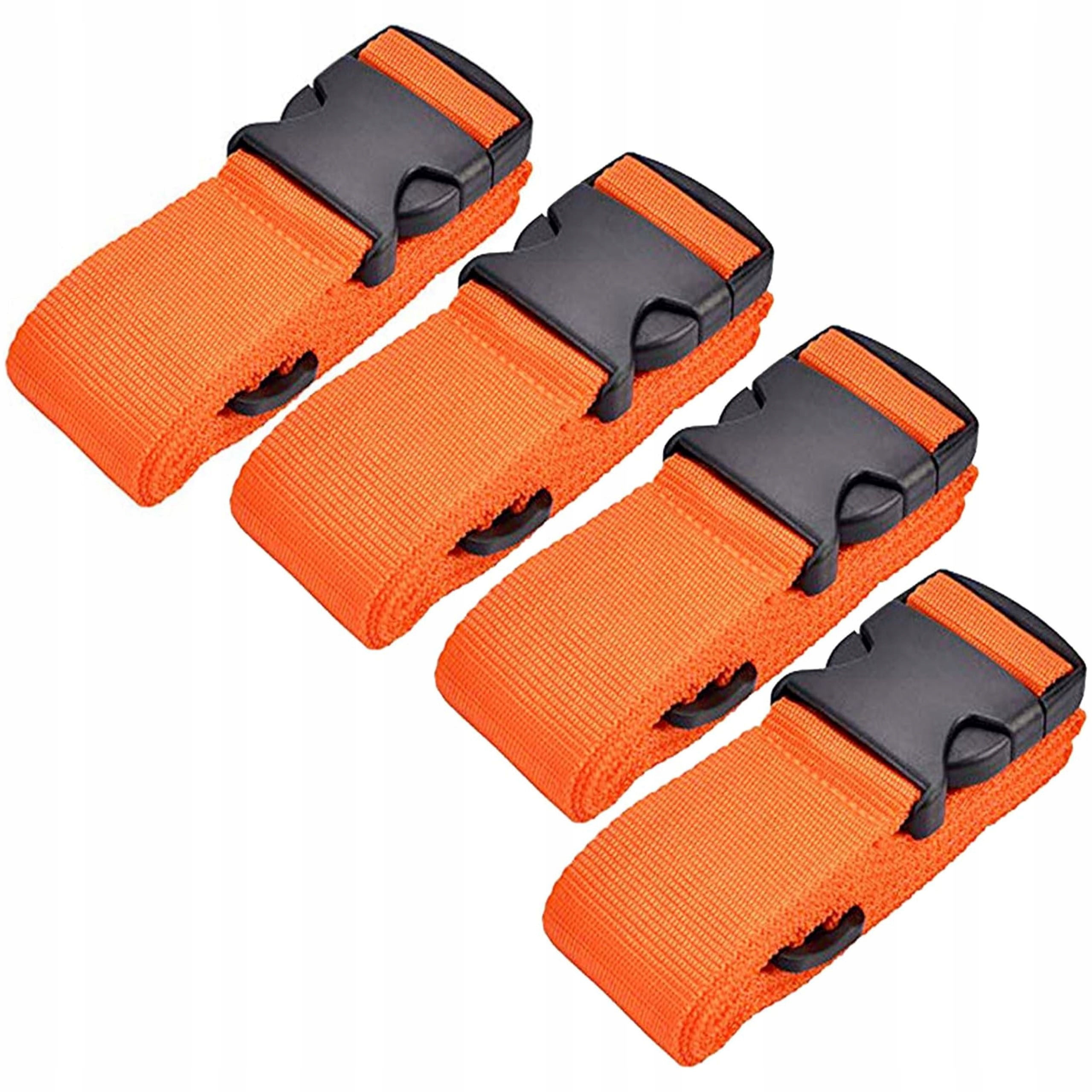 4x PAS BAGAŻOWY ZABEZPIECZAJĄCY DO WALIZEK SPINAJĄCY WYTRZYMAŁY ZESTAW