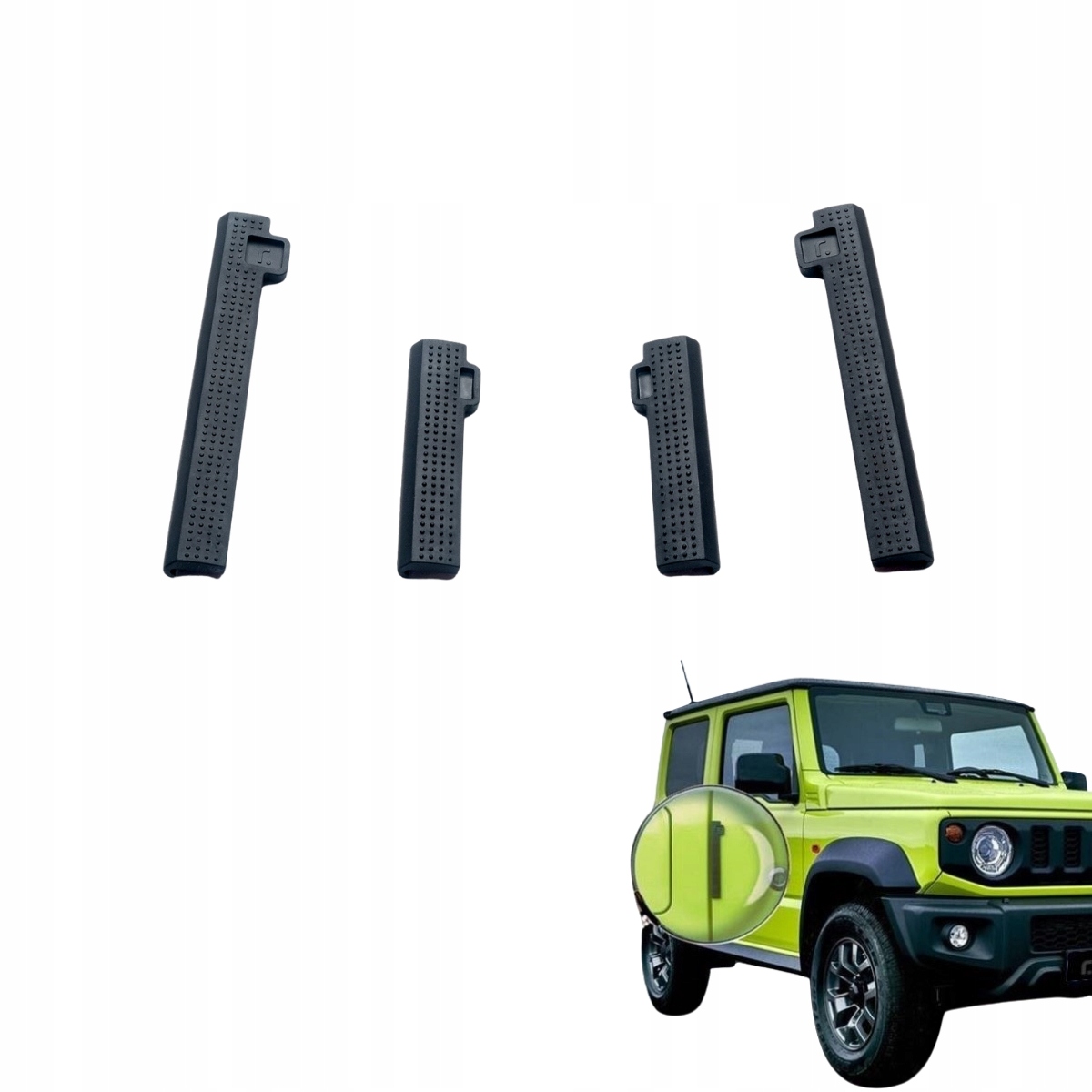 Ochraniacze na krawędź drzwi Rati V01764 4 szt.