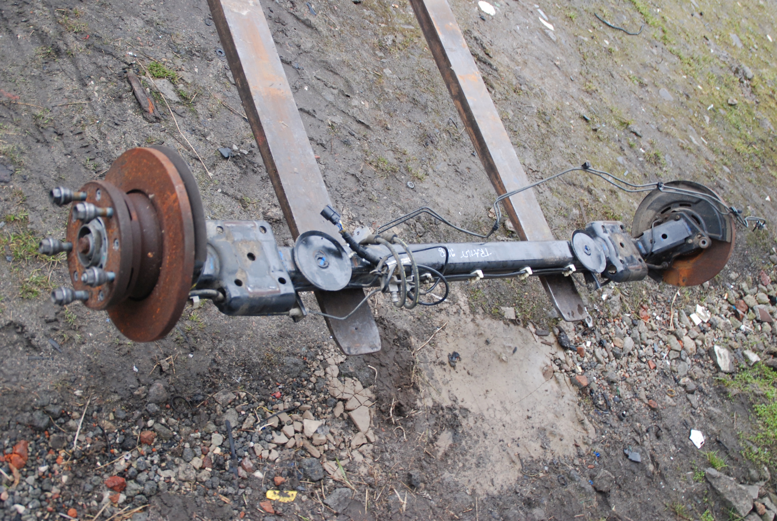 BELKA OŚ TYŁ FORD TRANSIT 2019R MK8 2.0 Typ samochodu Samochody dostawcze