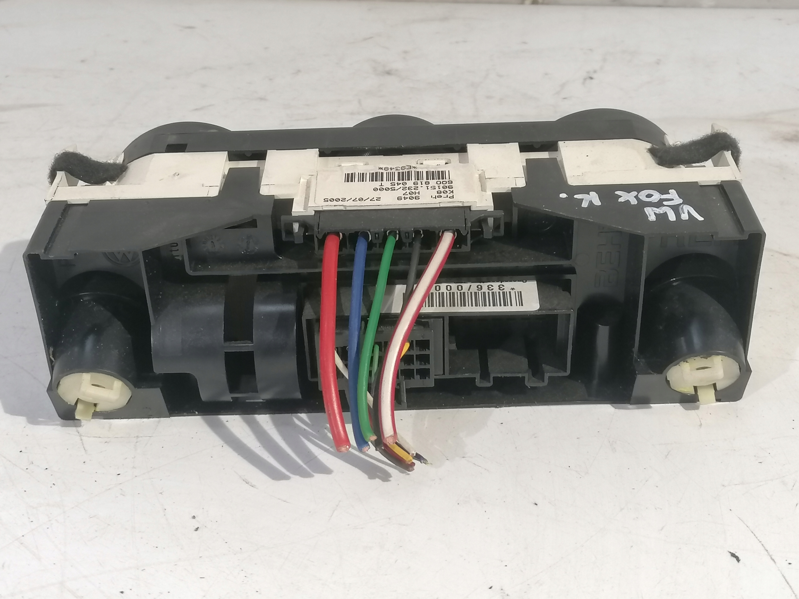 VW Fox panel Bouches buses