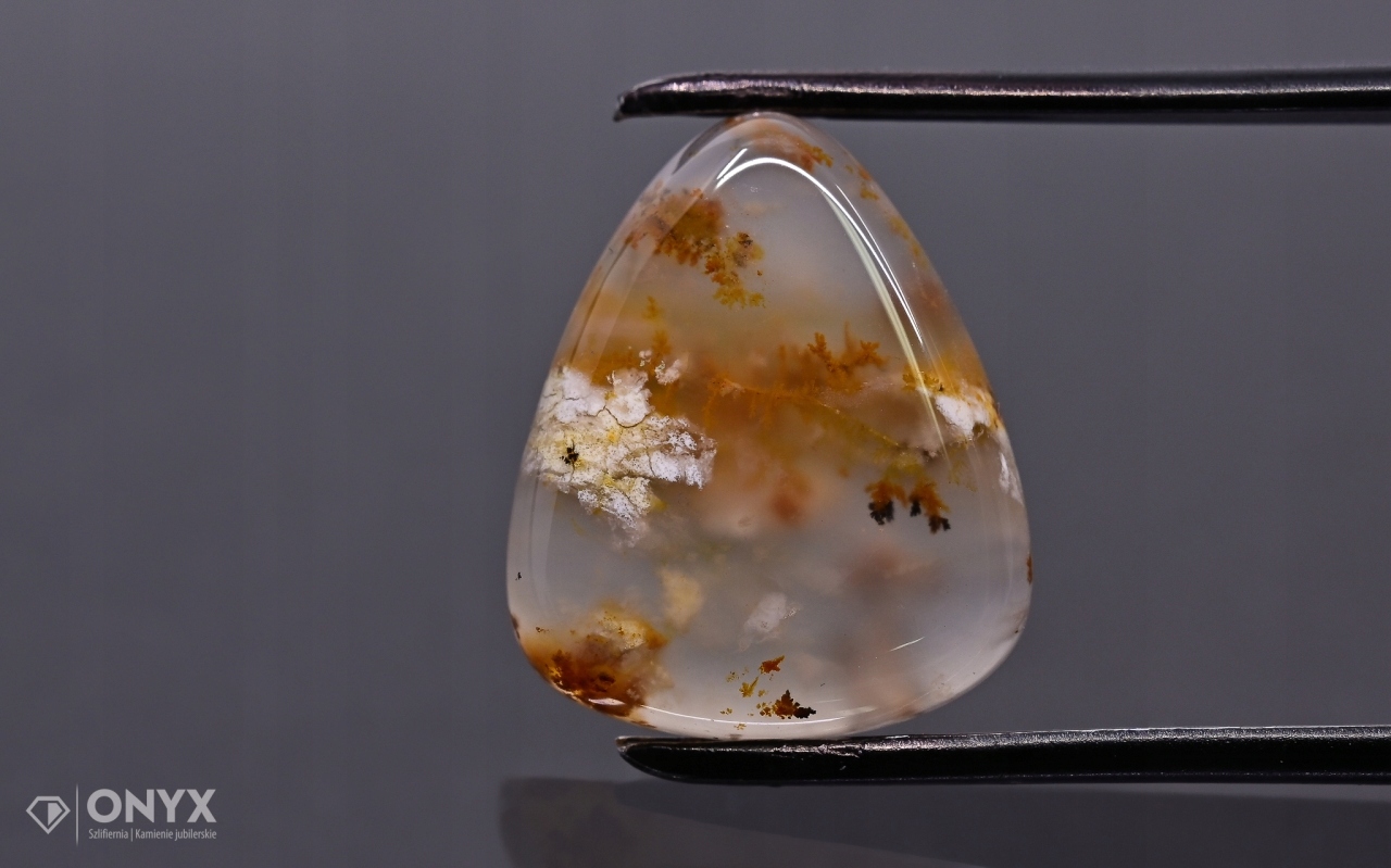 Dendritový achát z Kazachstánu nepravidelná destička