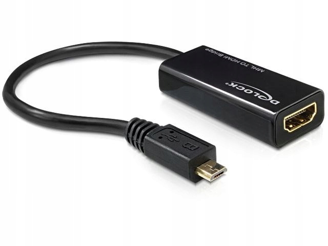 Adapter Delock 65314 MHL - HDMI + micro USB 15cm