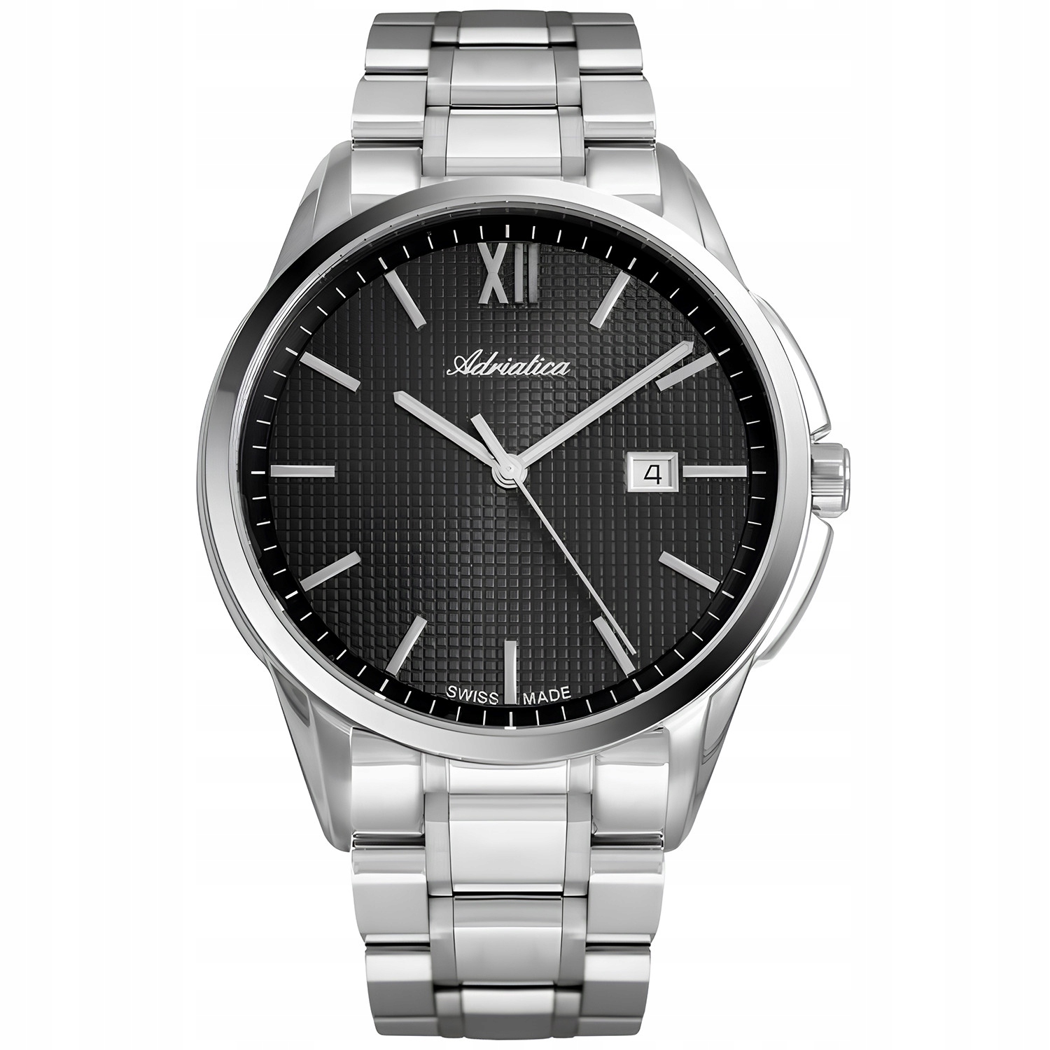 Pánské Hodinky Adriatica A1290.5164Q stříbrný náramek