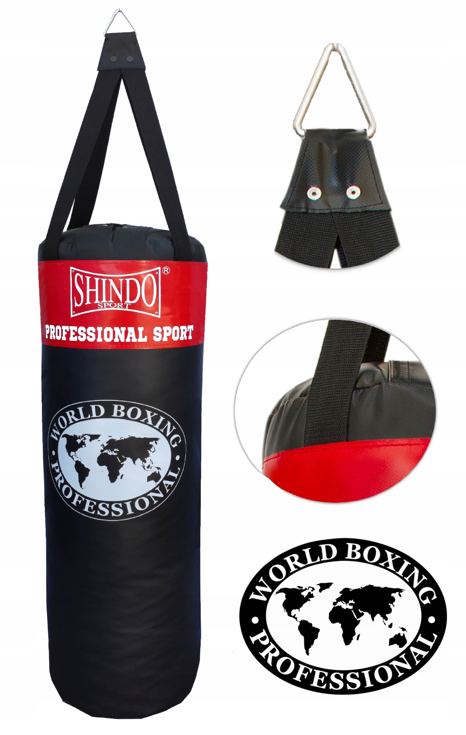 Worek Treningowy Bokserski 70x30 Dla Dzieci 12KG Shindo