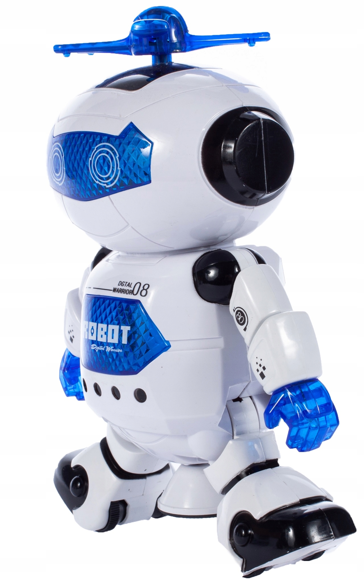 INTERAKTYWNY ROBOT tańczący ANDROID 360 STOPNI Szerokość produktu 16 cm